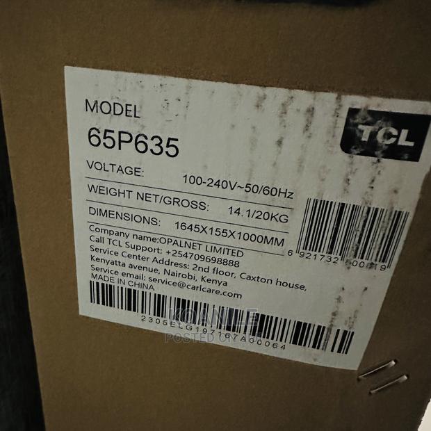 TCL 65 Inches HDR Google TV - thumbnail 2