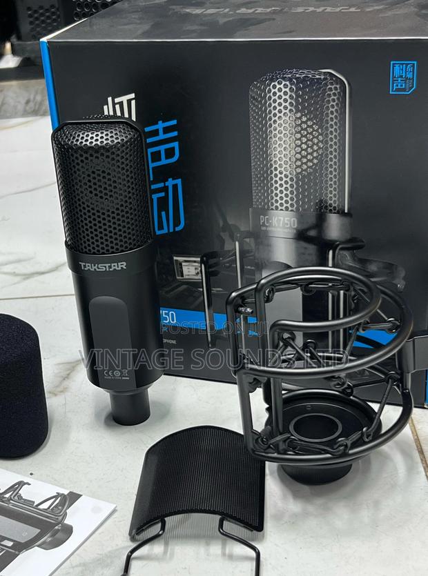 Takstar PC-750 Professional Recording Microphone XLR - main view