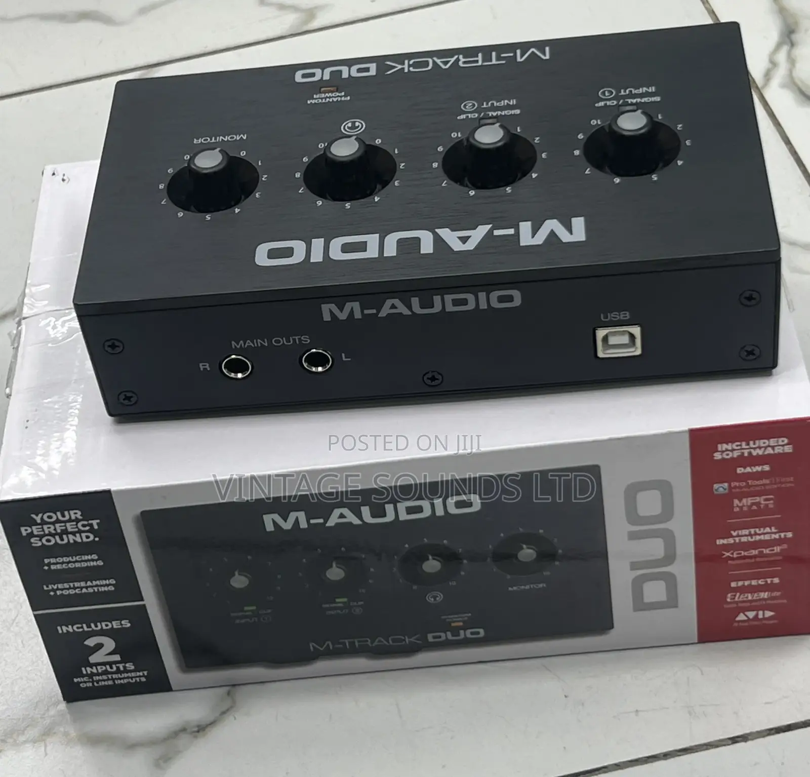 M-Audio M-Track Duo – USB Audio Interface