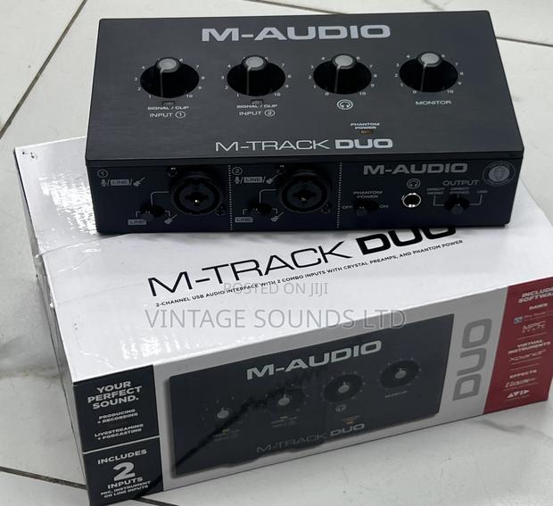 M-Audio M-Track Duo – USB Audio Interface - main view
