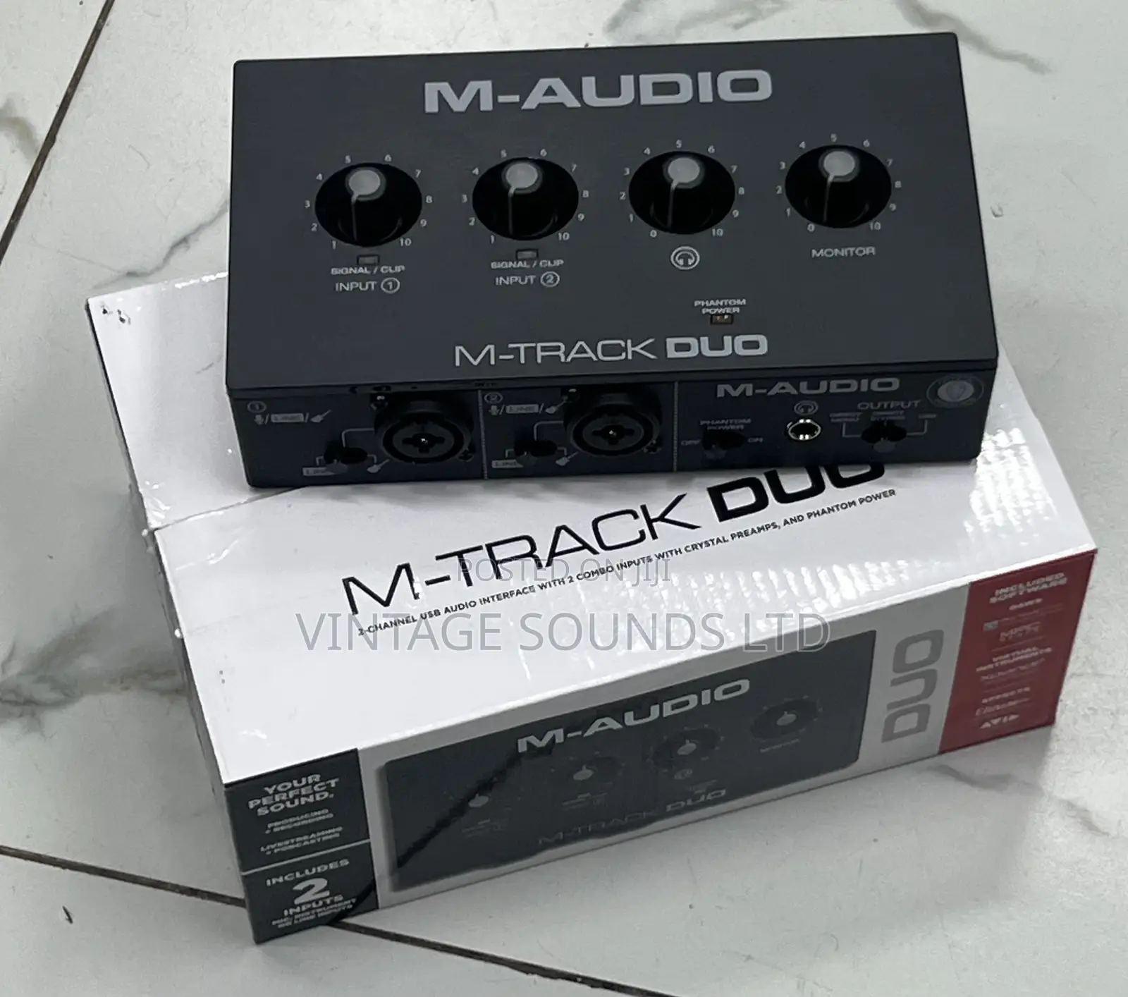 M-Audio M-Track Duo 2-Channel USB Audio Interface