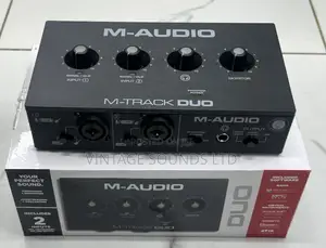 M-Audio M-Track Duo 2-Channel USB Audio Interface