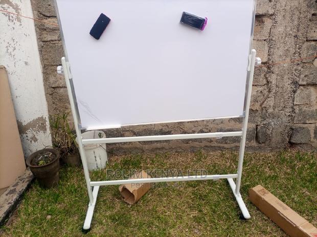 Magnetic Whiteboard With Castor Wheeled Whiteboard Stand - main view