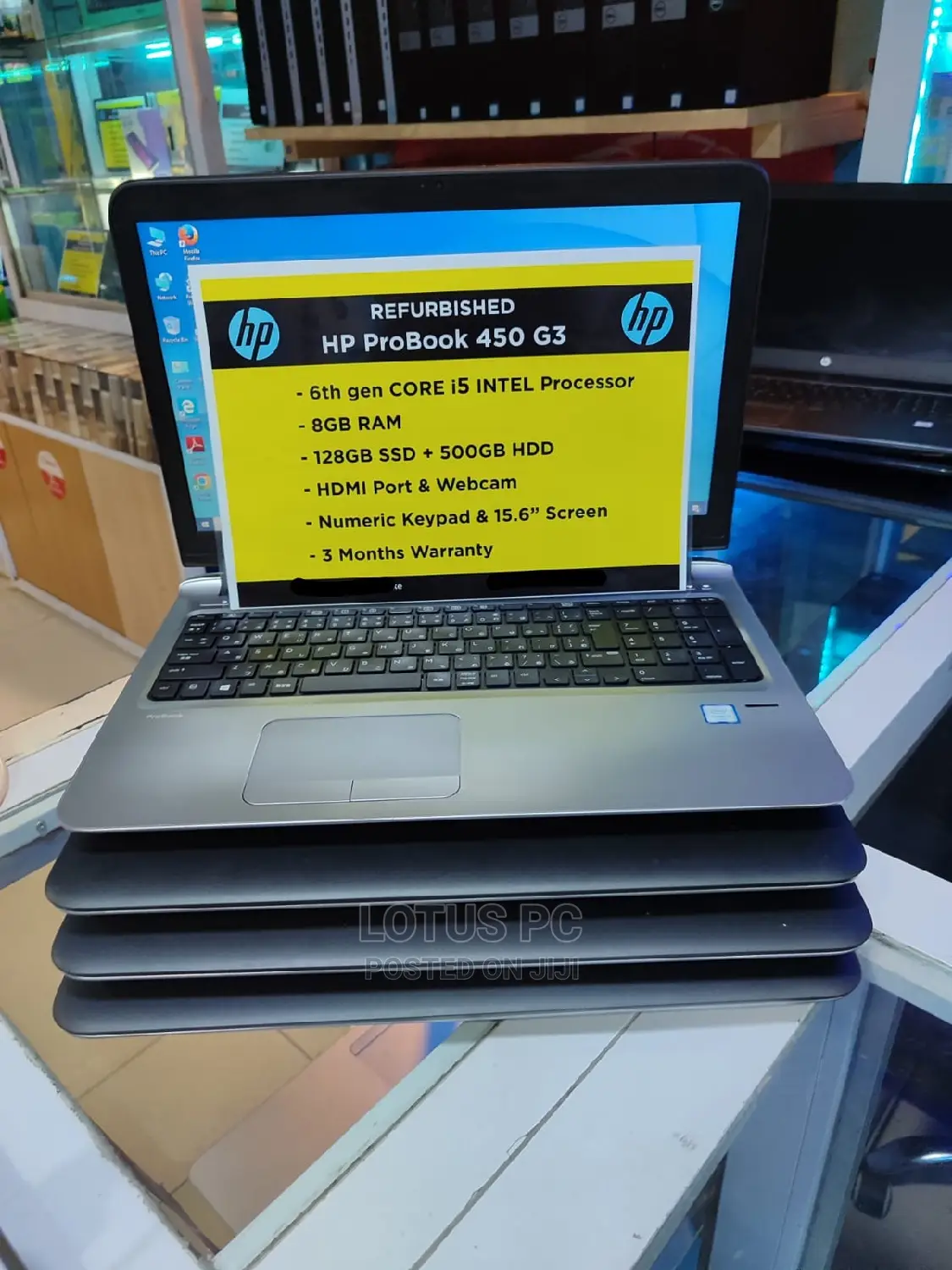 Laptop HP ProBook 450 G3 8GB Intel Core I5 SSD 128GB