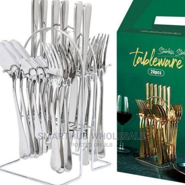 *24pc Stainless Cutlery Set*