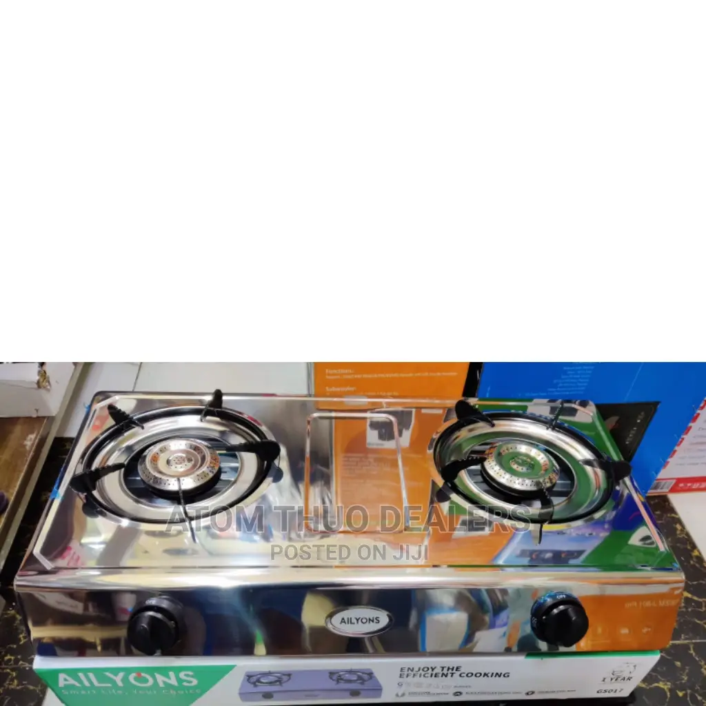 Stainless Steel 2 Burner Gas Lyons