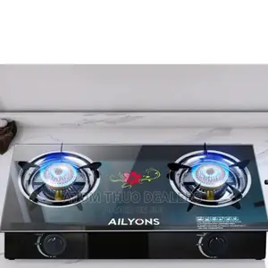 Glass 2 Burner Gas Ailyons Cooker 