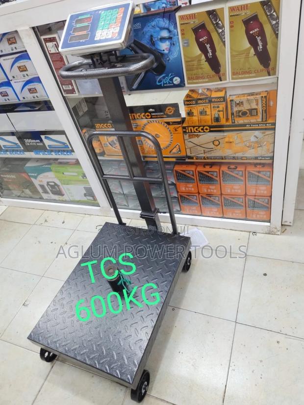 Platform Scale 600kgs With a Big Base - main view
