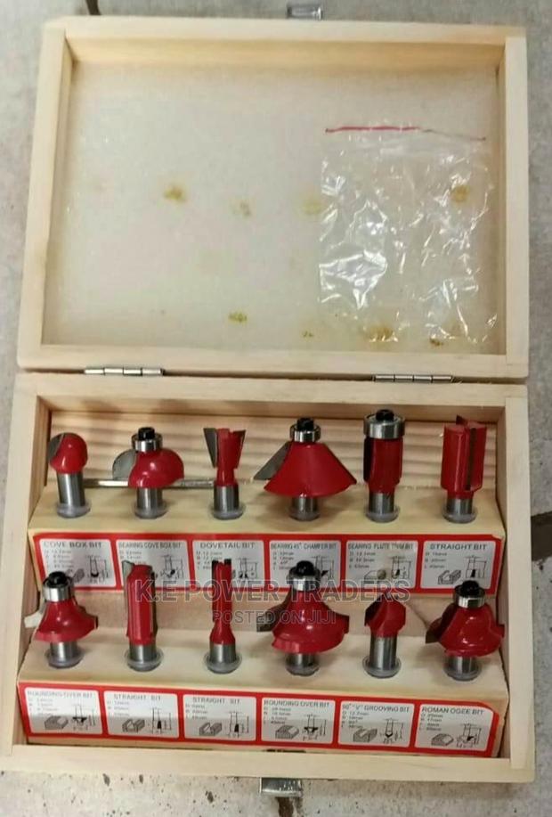 Precision Cutting 12 Pieces Router Bits - main view