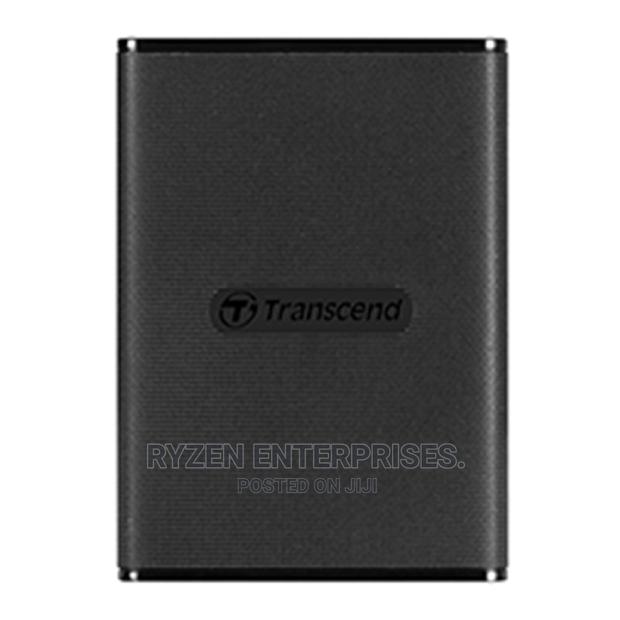 Transcend ESD270C Portable External SSD 500GB - Black - main view