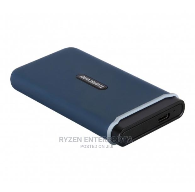 Transcend ESD370C Portable External SSD 1TB - Navy Blue - main view