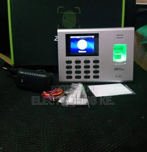 Linux System Fingerprint Access Control K40 ZKTECO - main view