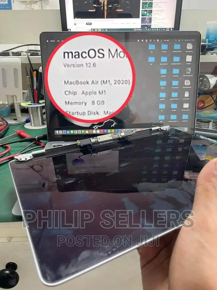 Macbook M1 Air 13” 2020 ( A2337 )
#Lcdreplacement