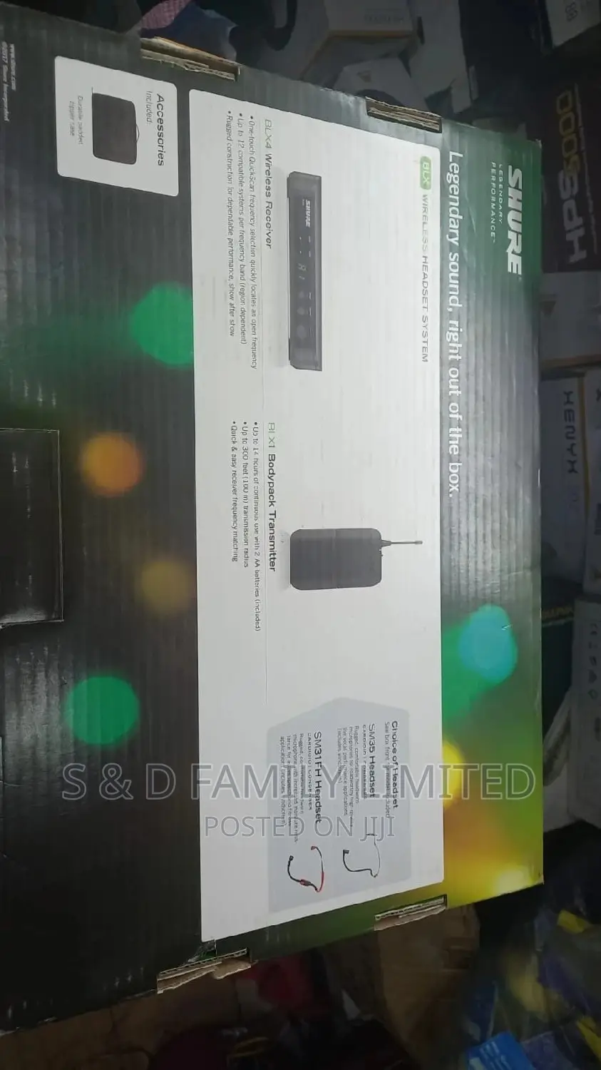 Shure Blx14/Sm35 Lapel Wireless Microphone