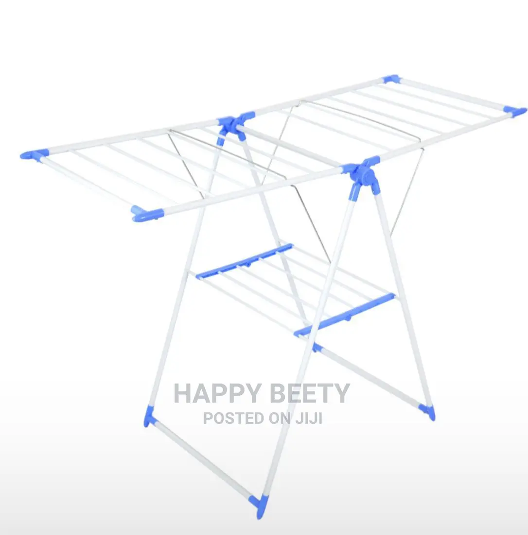 *Foldable Portable Clothes Drying Rack