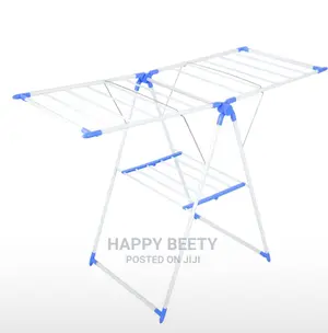 *Foldable Portable Clothes Drying Rack