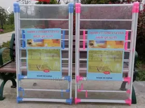 *Foldable Portable Clothes Drying Rack