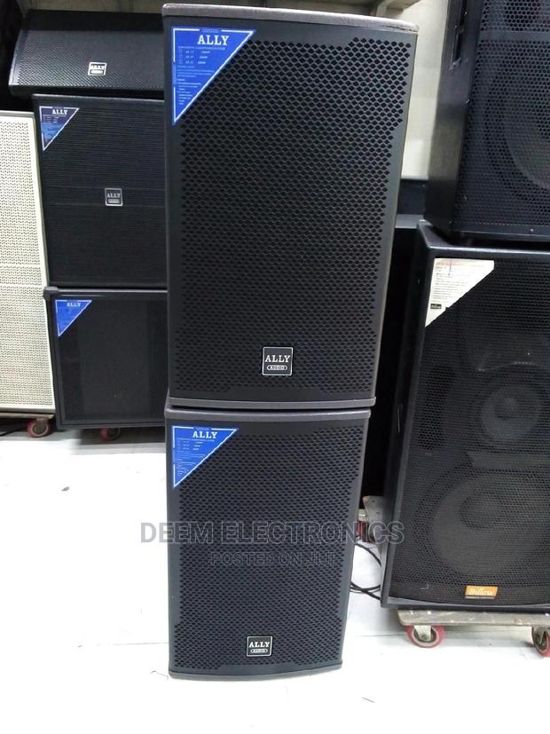 Get Two 15" Speakers 1000 Watts Ally-Audio