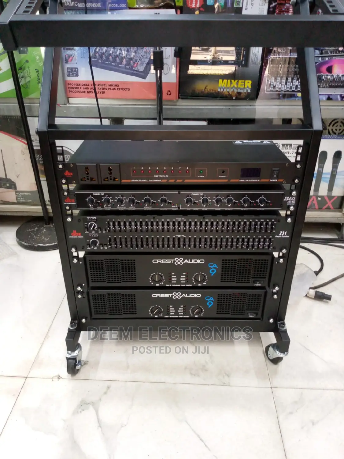 Full Set System With Amp CA 9