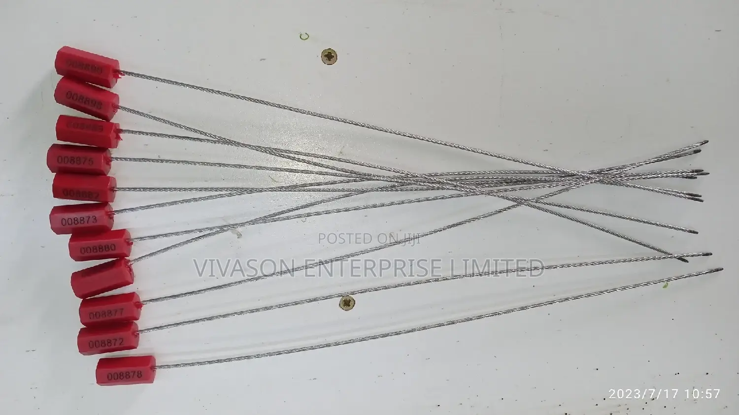 Hexagon Cable Seals 30cm
