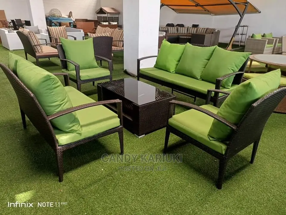 7 Seater Outdoor Sofa Plus a Table
