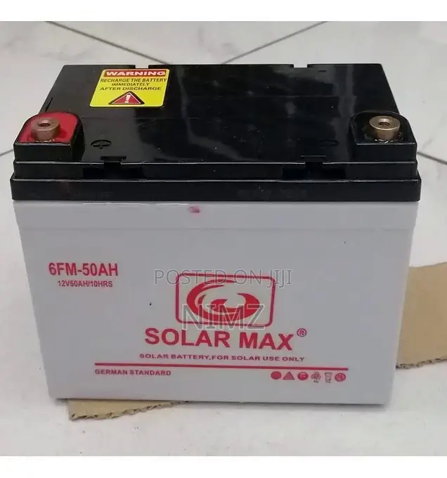 Solarmax Solar Battery 50ah/10hr