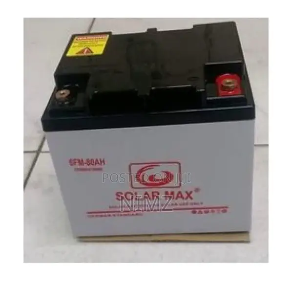 Solarmax 80ah Solar Battery Non Maintenance Dry