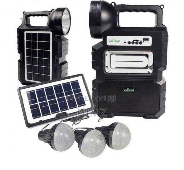 Cclamp Multifunctional Portable SOLAR SYSTEM/Power Bank/Mp3