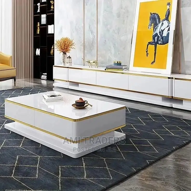 White Luxury Coffee Table