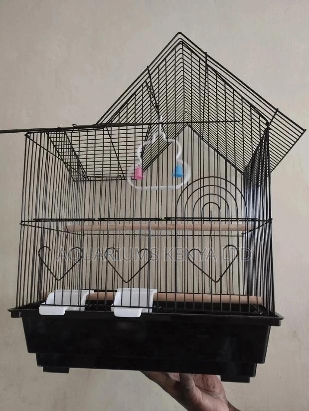 A Housed Cage Like Cage for Budgies,Cage - main view