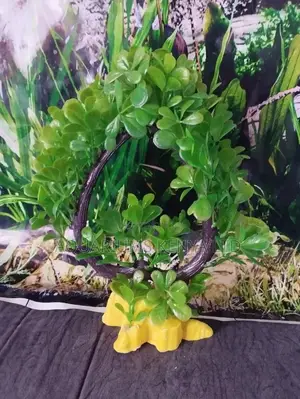 Colourful, Plastic Plants for Aquarium