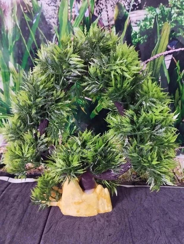 Well Bushed Plastic Plants, Aquarium - main view