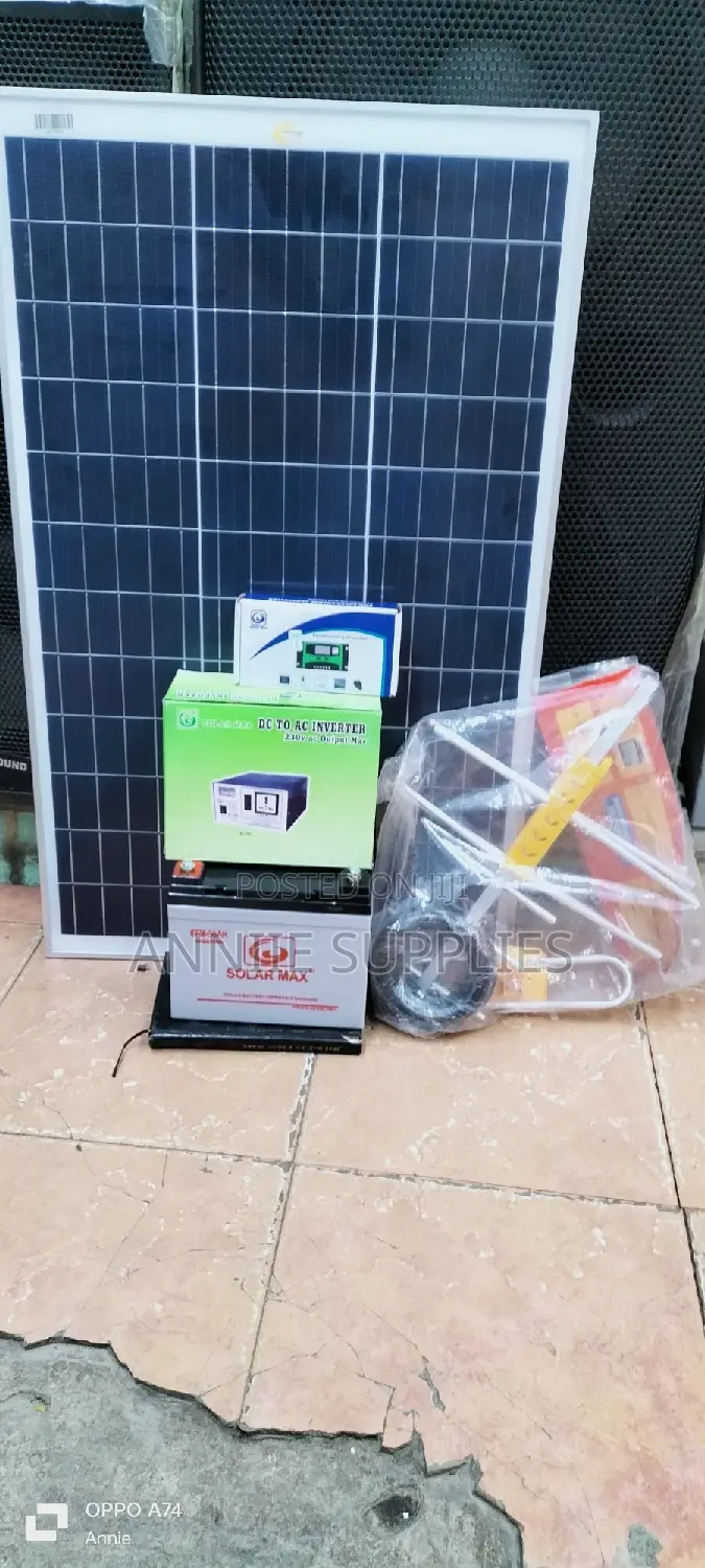 80w Simple Lighting Home Solar Kit