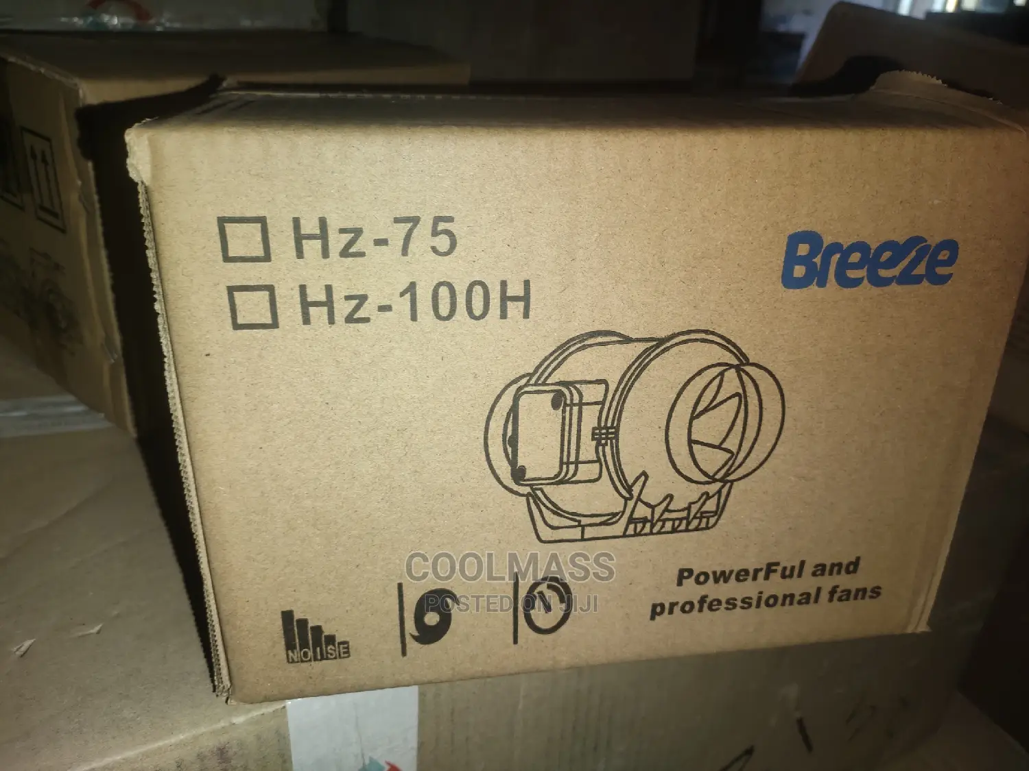 Inline Fan PVC 100mm in Kenya