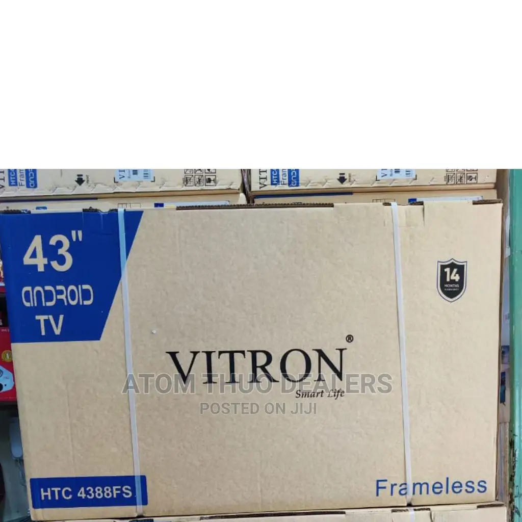 Vitron 43" Smart Android Frameless Tv 