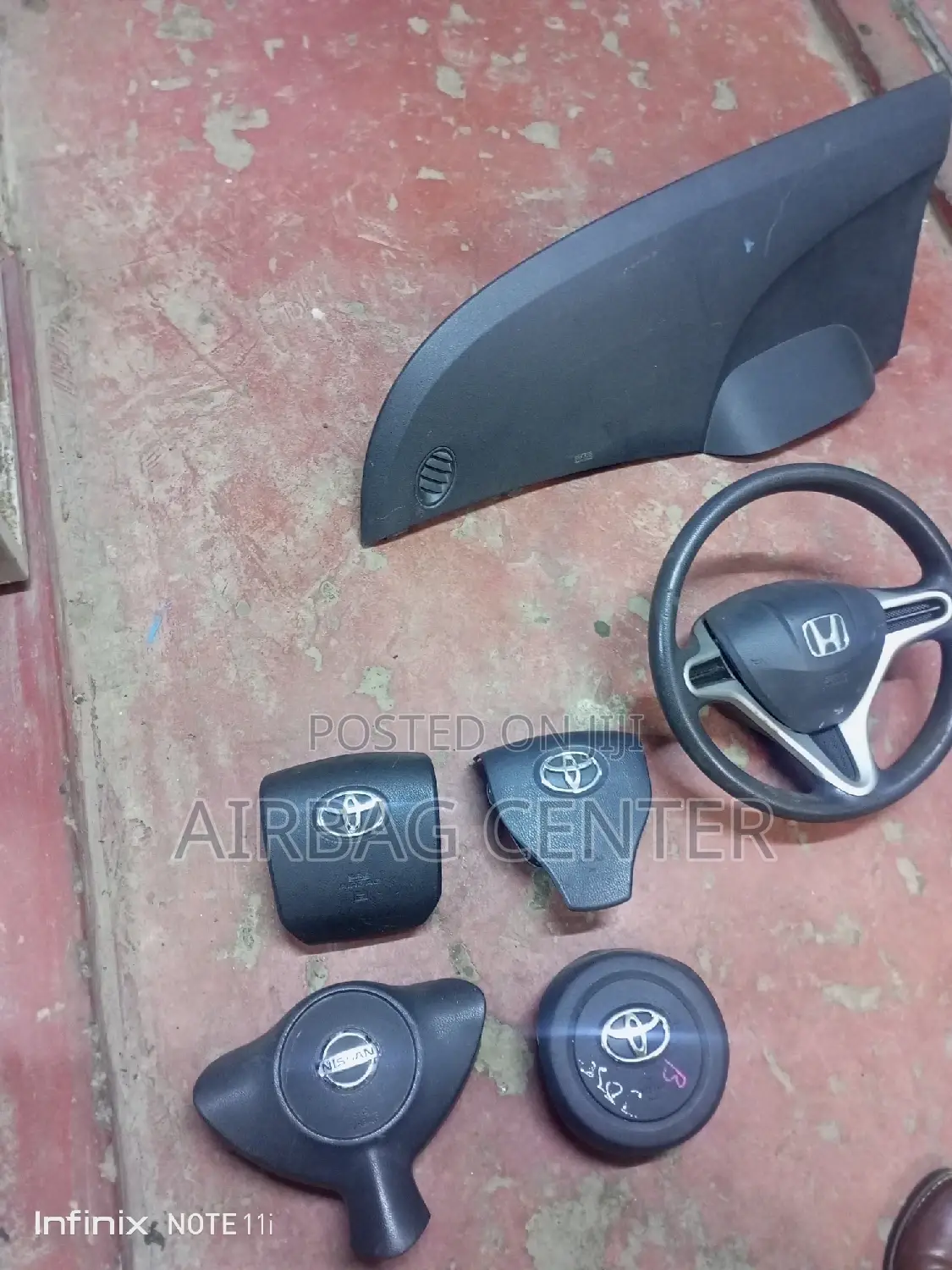 Honda Fit Dashboard and Steering Wheel