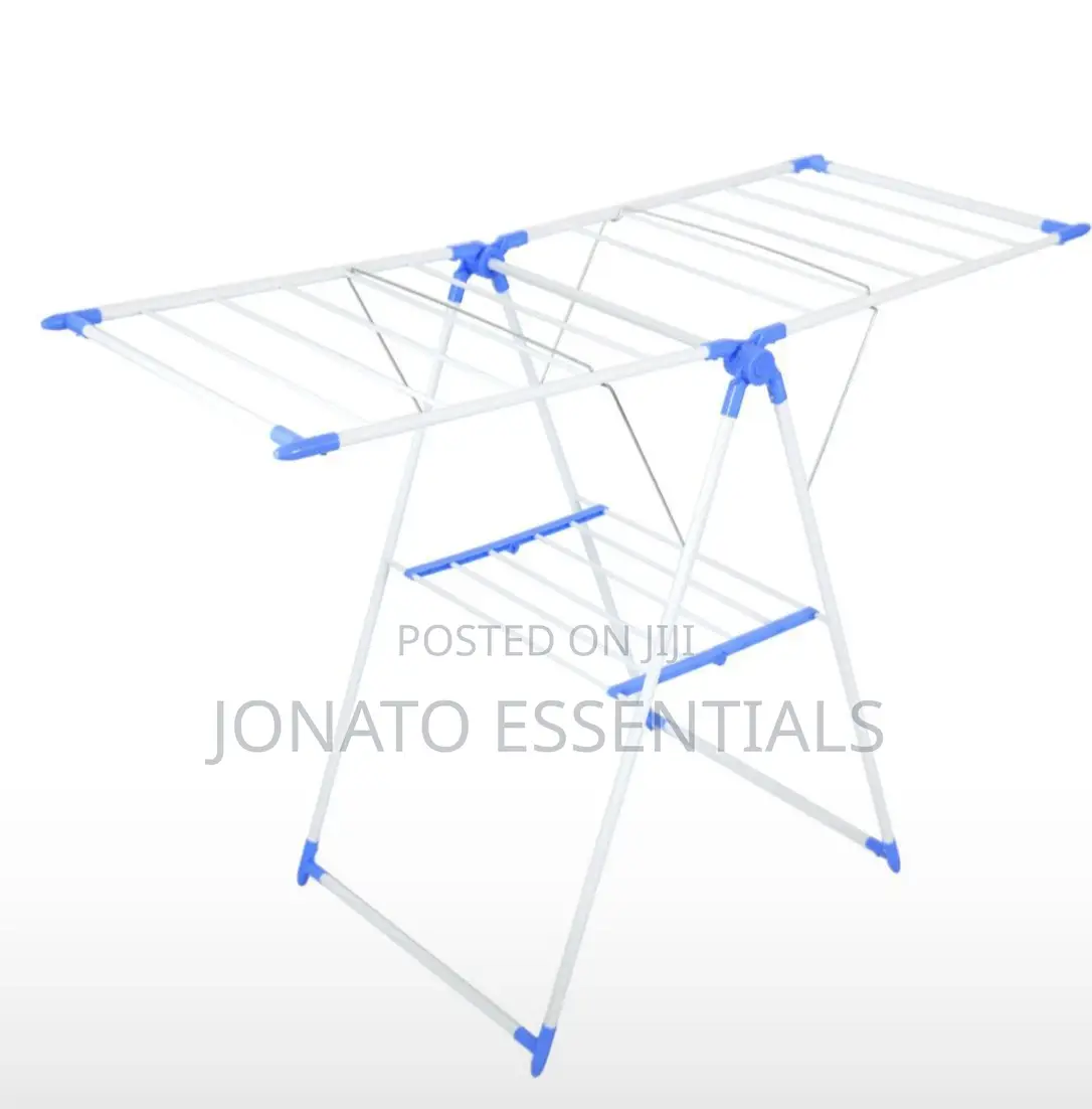 Foldable and Portable Clothes Drying Rack