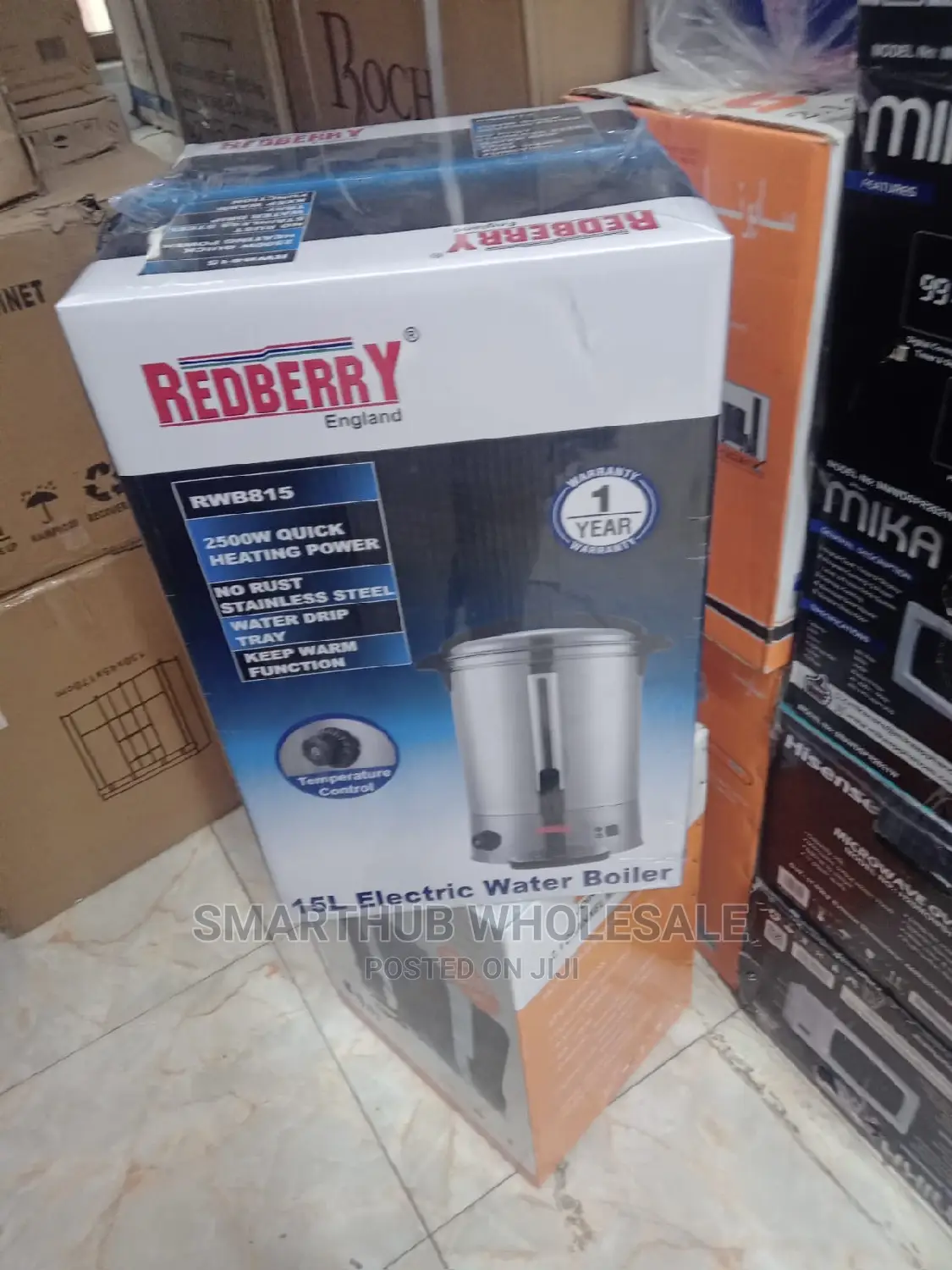 Tea-Urn 15 Liters and Electric Water Boiler