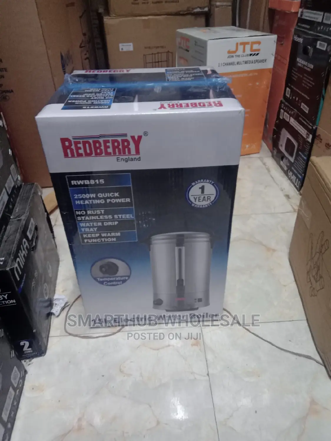 Tea-Urn 15 Liters and Electric Water Boiler