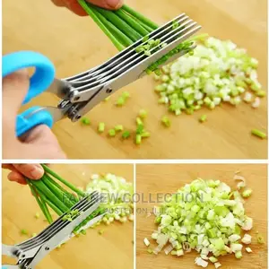 Multi-Functional Stainless Steel 3/5 Layer Kitchen Scissors