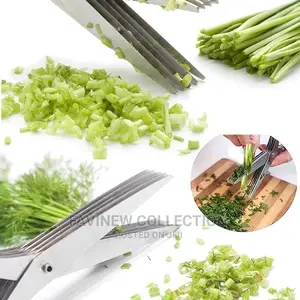 Multi-Functional Stainless Steel 3/5 Layer Kitchen Scissors