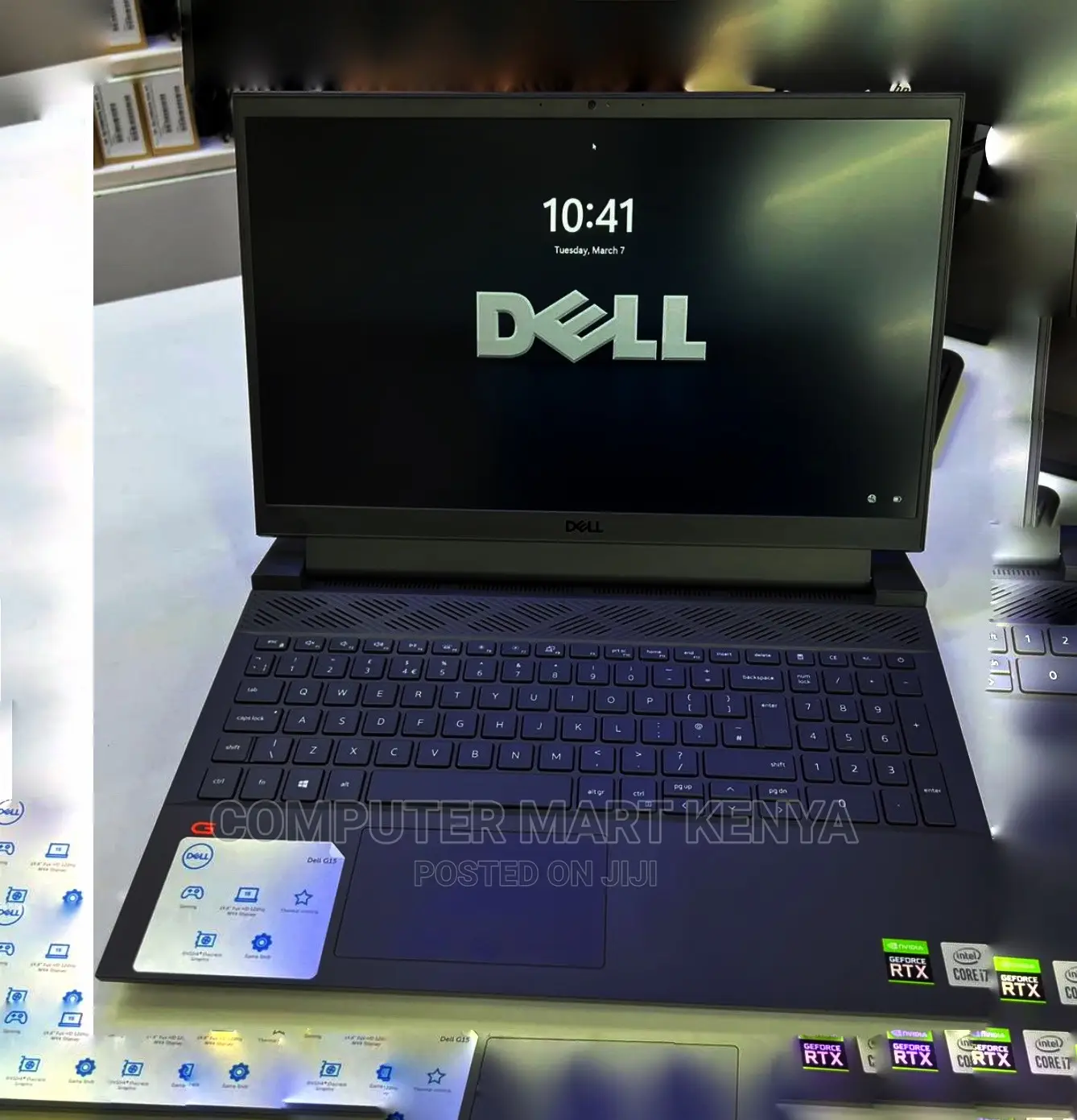 New Laptop Dell G15 5511 16GB Intel Core I7 SSD 512GB