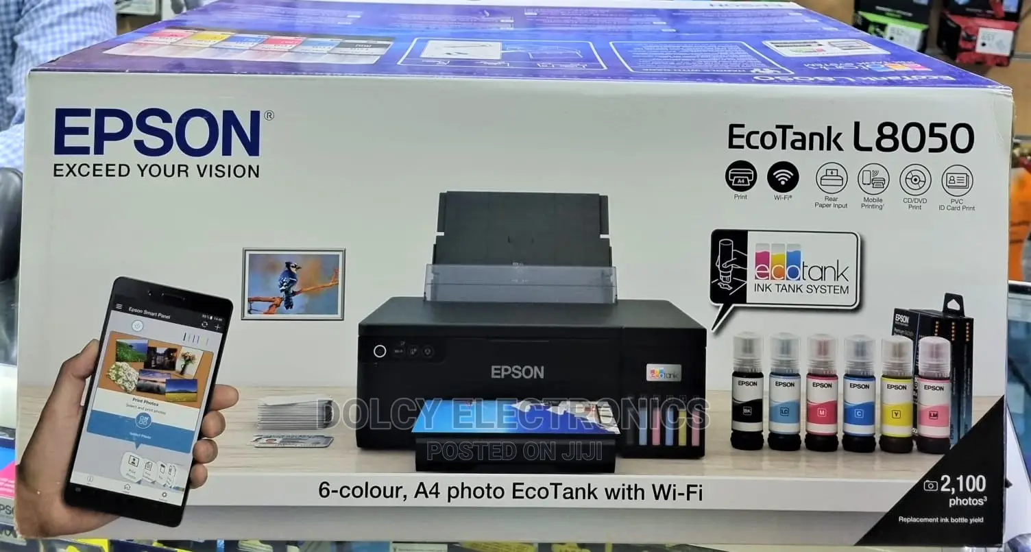 Epson Ecotank L8050 Ink Tank Photo Printer