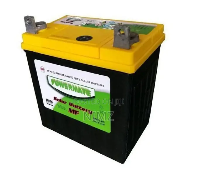 Powermate 35AH Solar Battery Dry Cell Maintenance Solar Batt