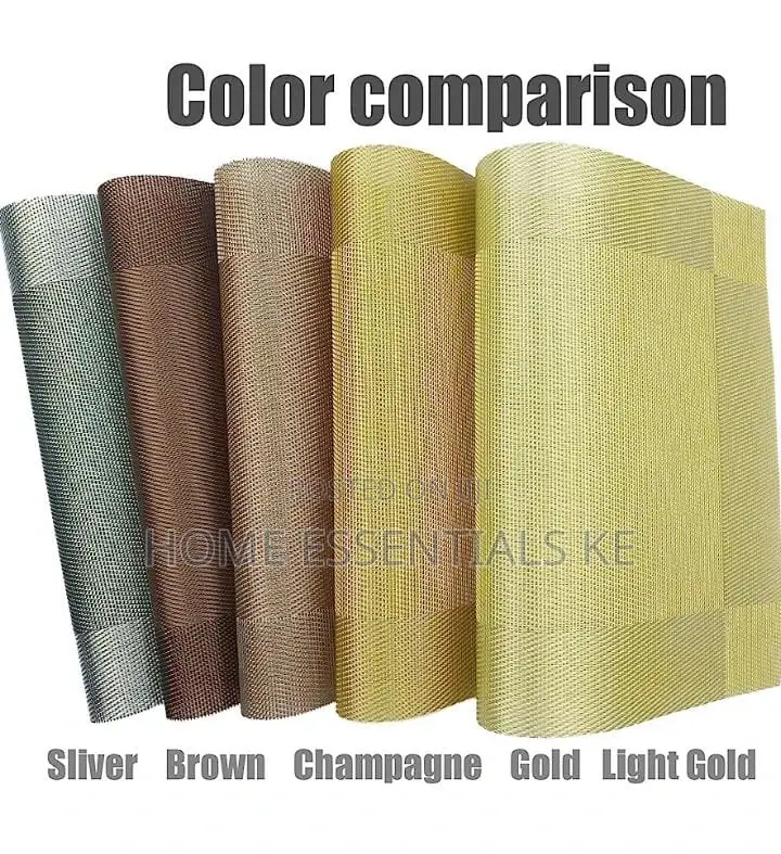 *6pcs Table Mats Edges- 45 by 30cm