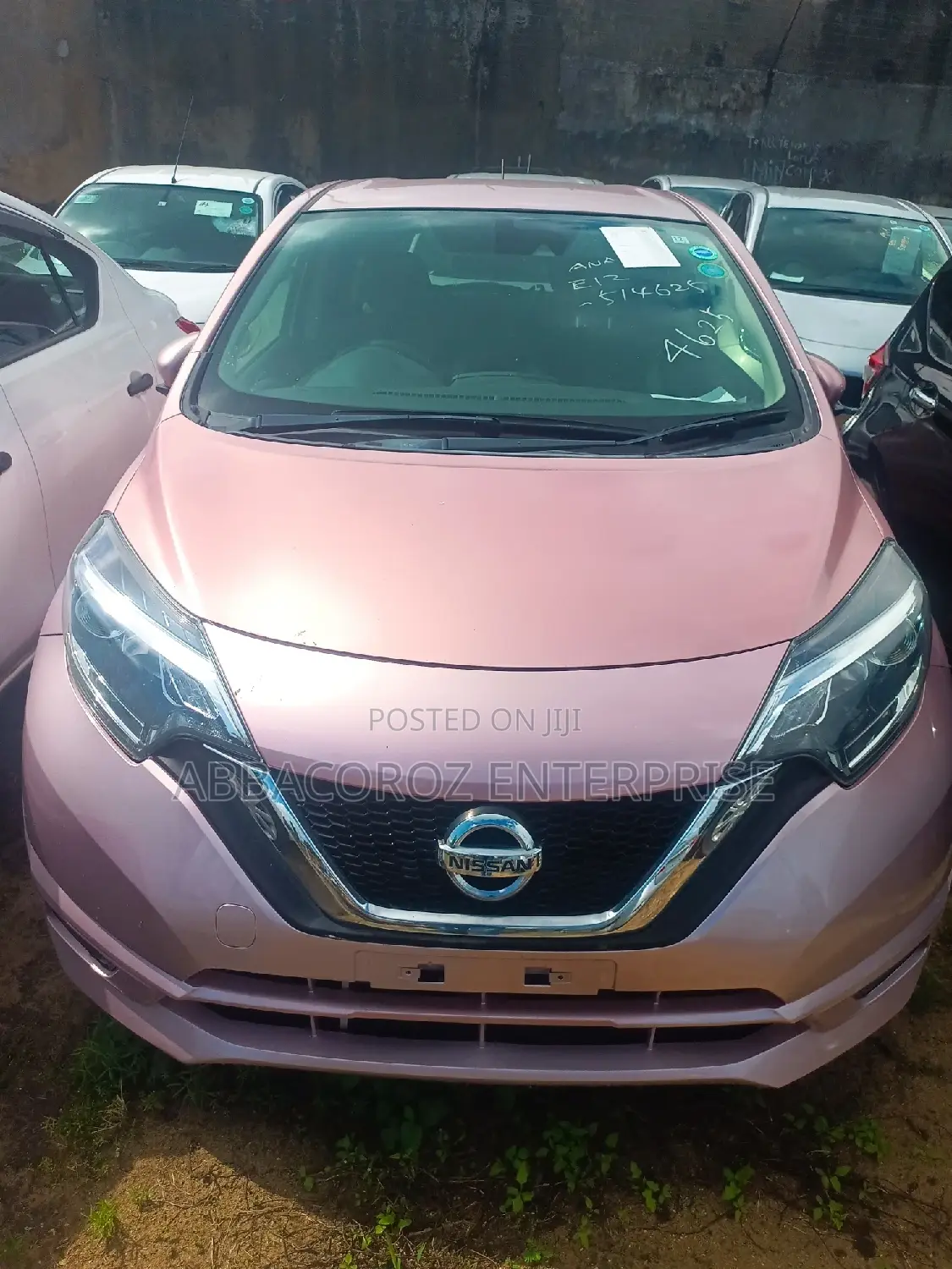 Nissan Note 1.2 Petrol 2016 Pink