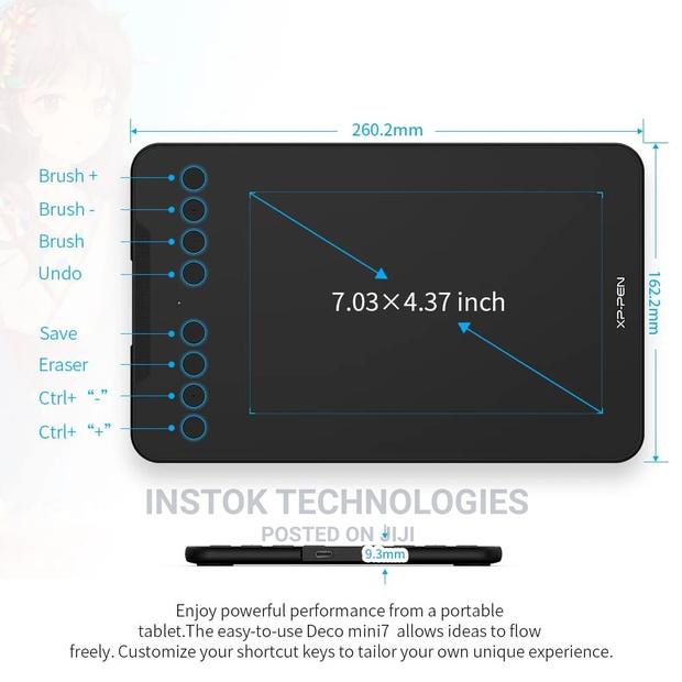 XP-PEN Deco Mini 7 Graphics Drawing Tablet - thumbnail 2