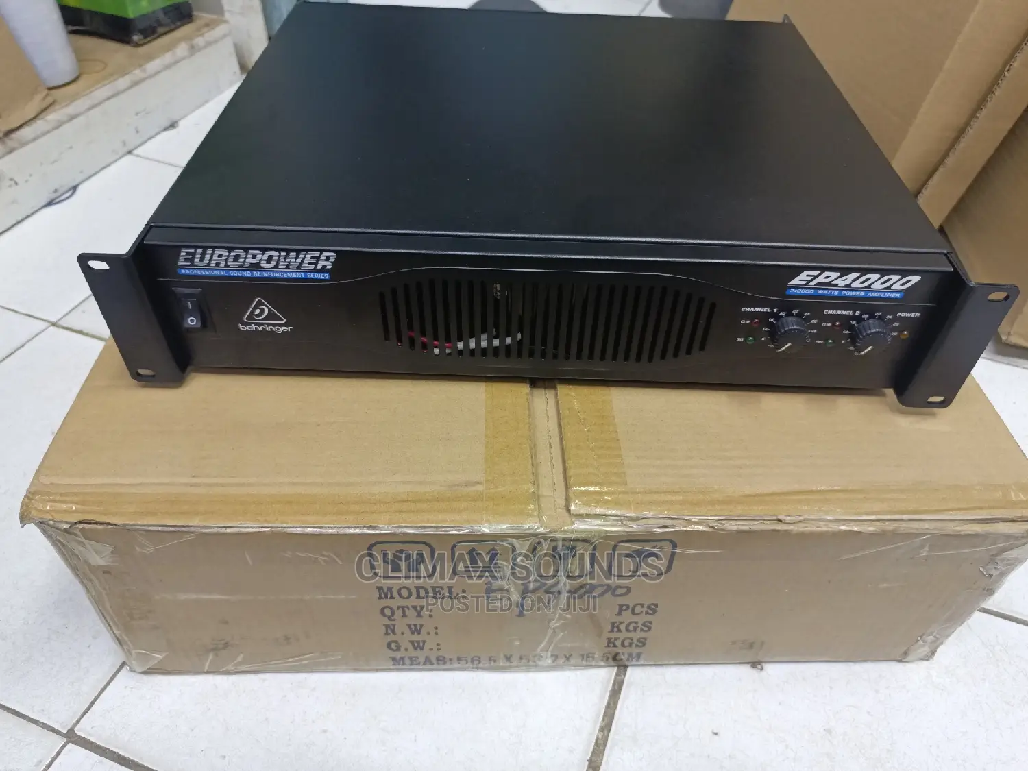 Ep 4000 Power Amplifierz
