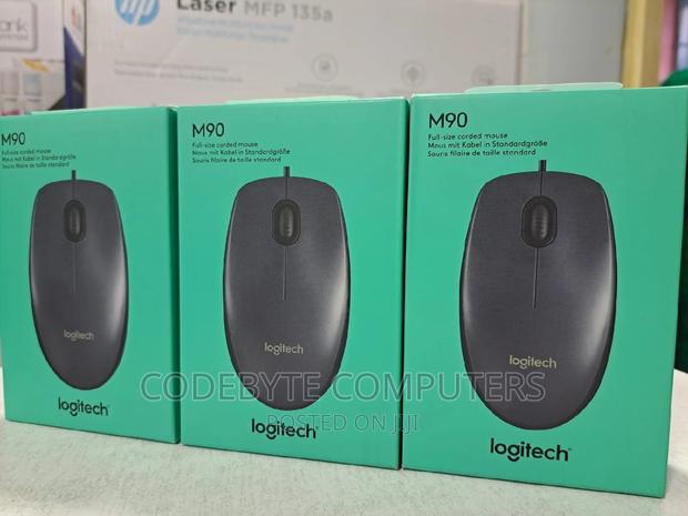 Logitech Wired Mouse M90 *Logitech Wired Mouse M90!! - main view