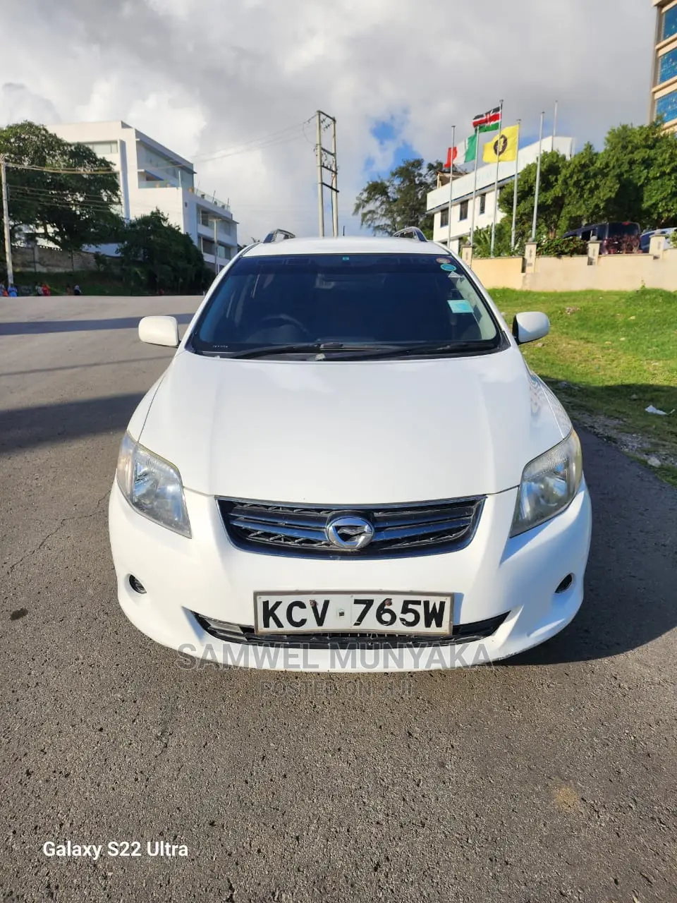 Toyota Corolla Fielder 2012 White